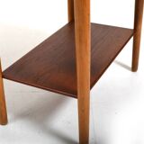 Teak and Oak Nightstands by Børge Mogensen 1950s.