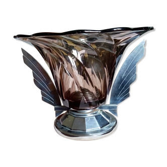 Coupe verre art deco