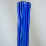Vase soliflore en verre torsadé
