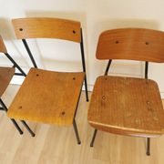 Vintage Stol Kamnik Wooden Dining Chairs - 1970s Yugoslavia - Set of 4