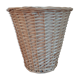 Braided wicker pot cover paper basket
