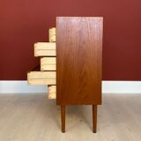 Danish Teak Chest of Drawers by Erling Torvits