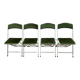 4 chaises dma événementielles vert