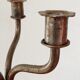 Wrought iron candlestick
