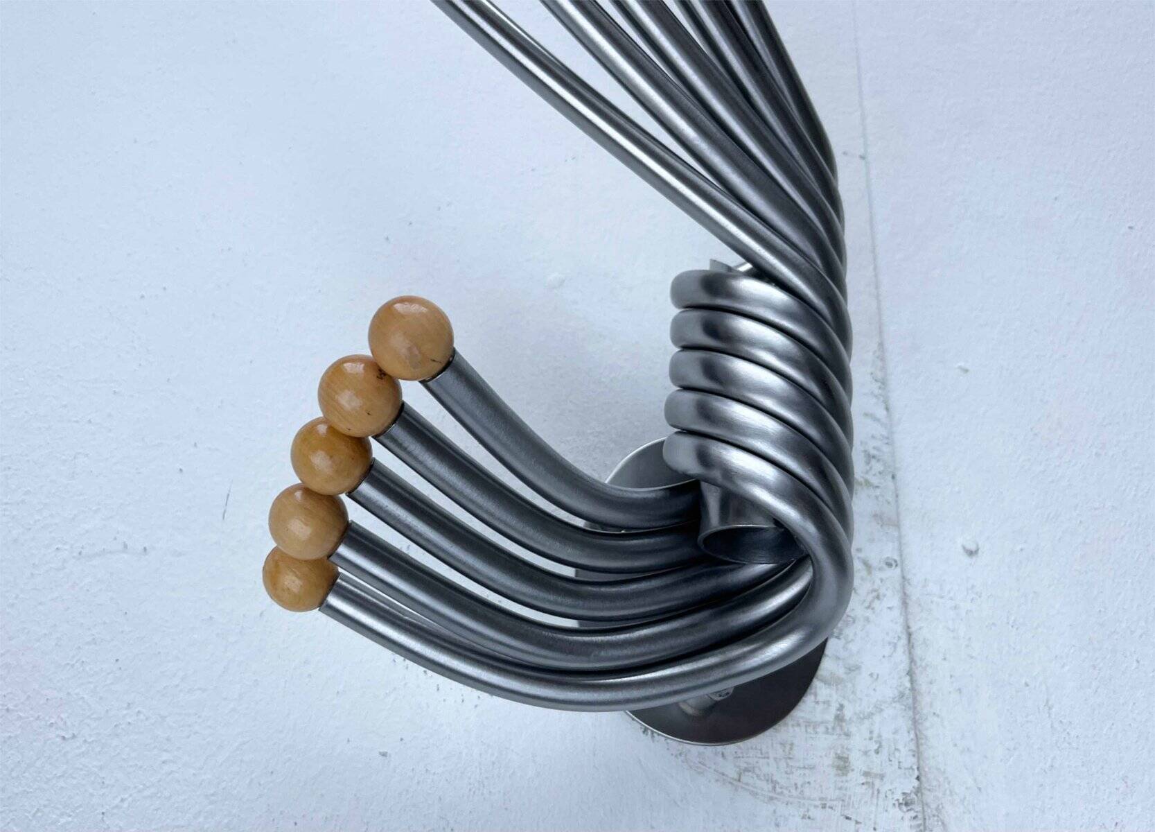 Postmodern Italian Wall Hook Octopus by J. De Pas, P. Lomazzi and D. D'Urbino for Zanotta, 1990s