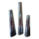 Trio of aluminum candle holders year 90