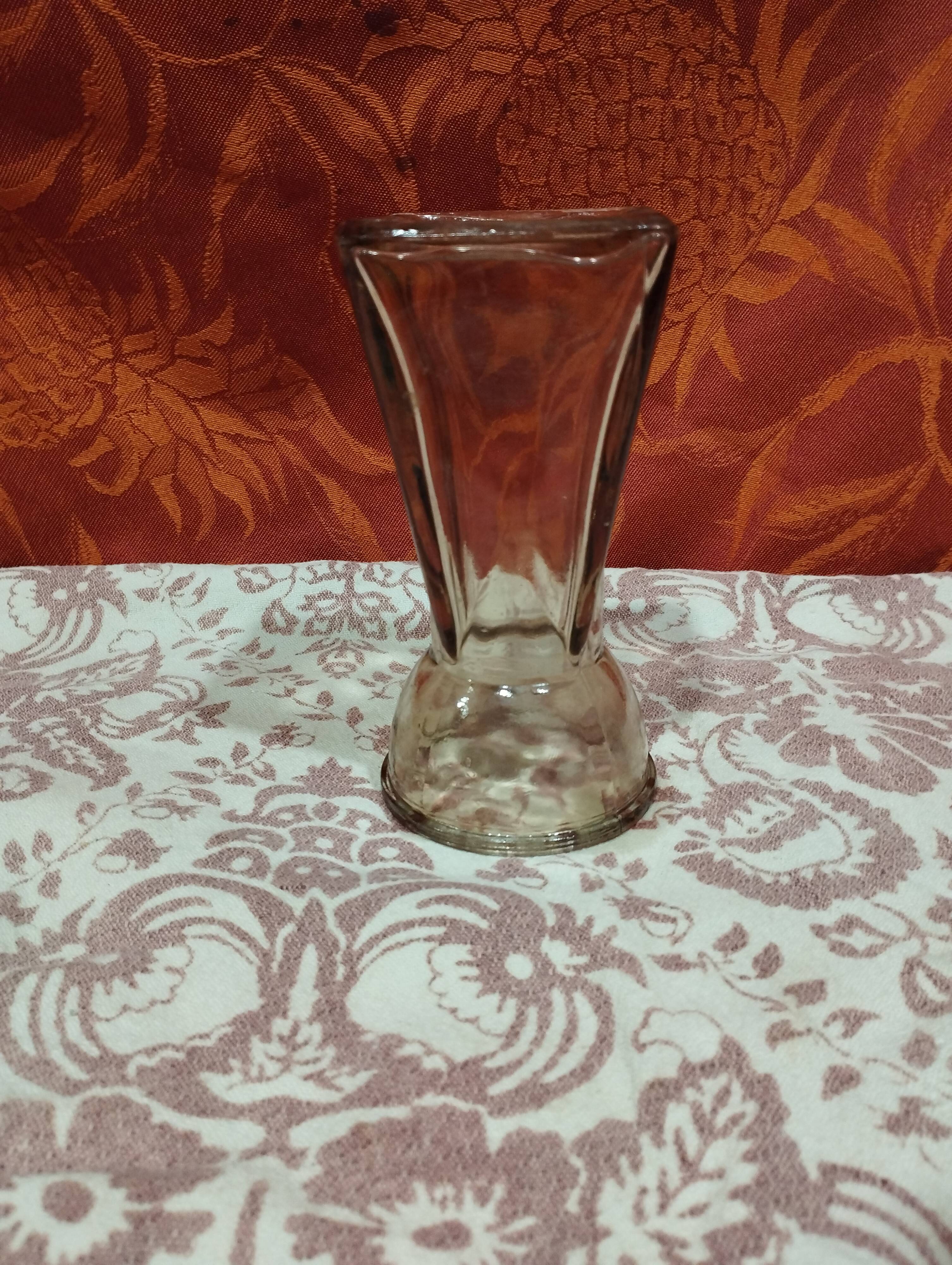 smoked glass Hyacynthe vase