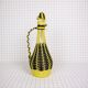 Bouteille scoubidou jaune et noire