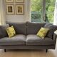 Pair of SITS Julia sofas – Dedar Silver velvet – excellent condition