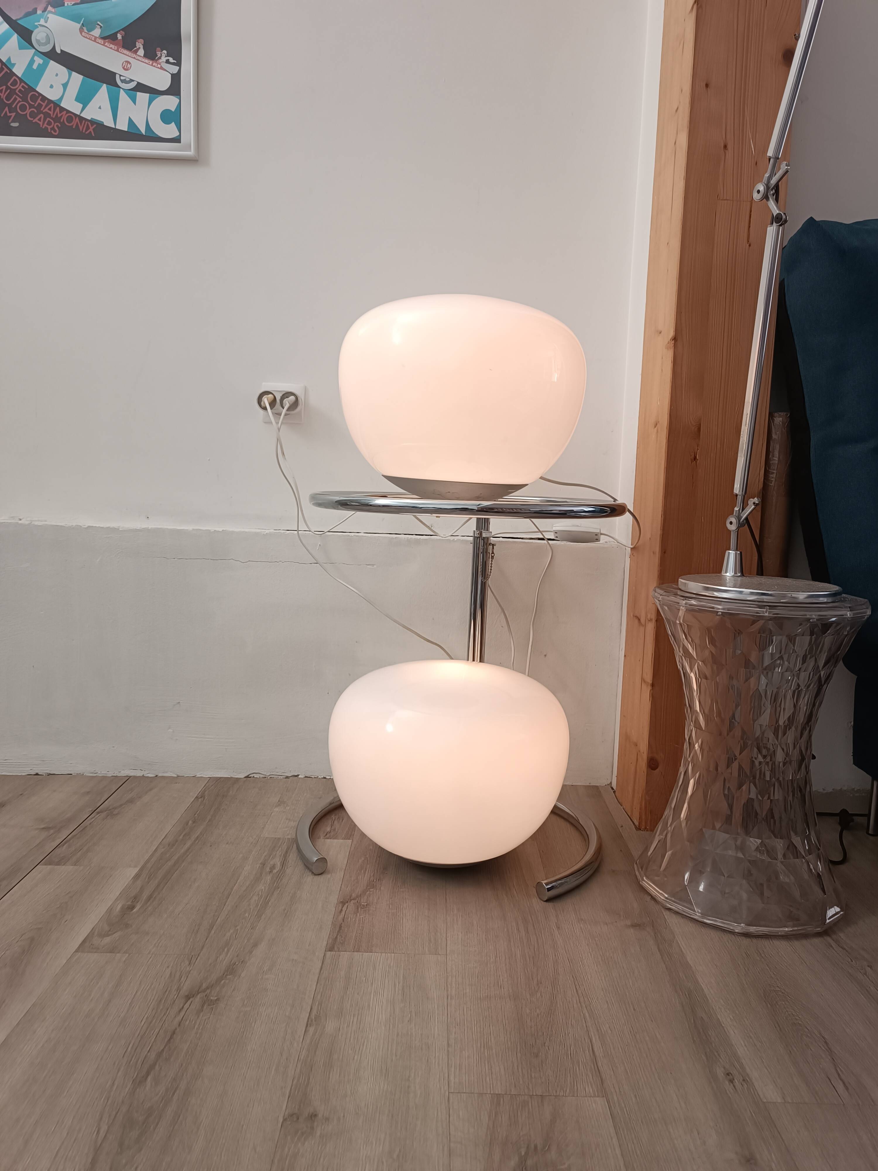 Duo de lampes Jonisk par carl Ojerstam pour Ikea 1990s