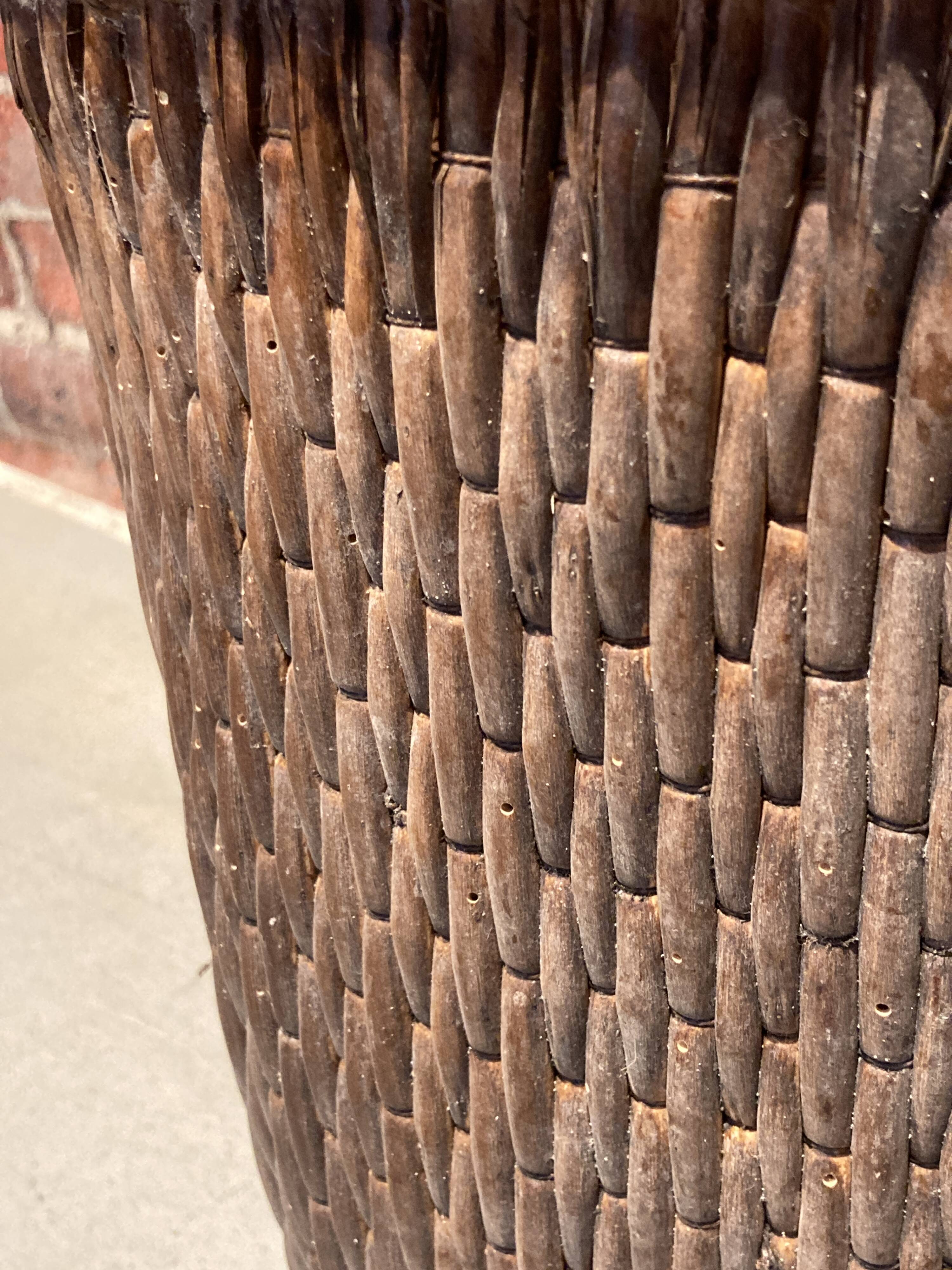 19th century China basket