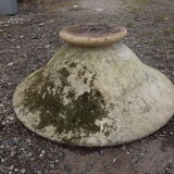 Round bowl in stone restored