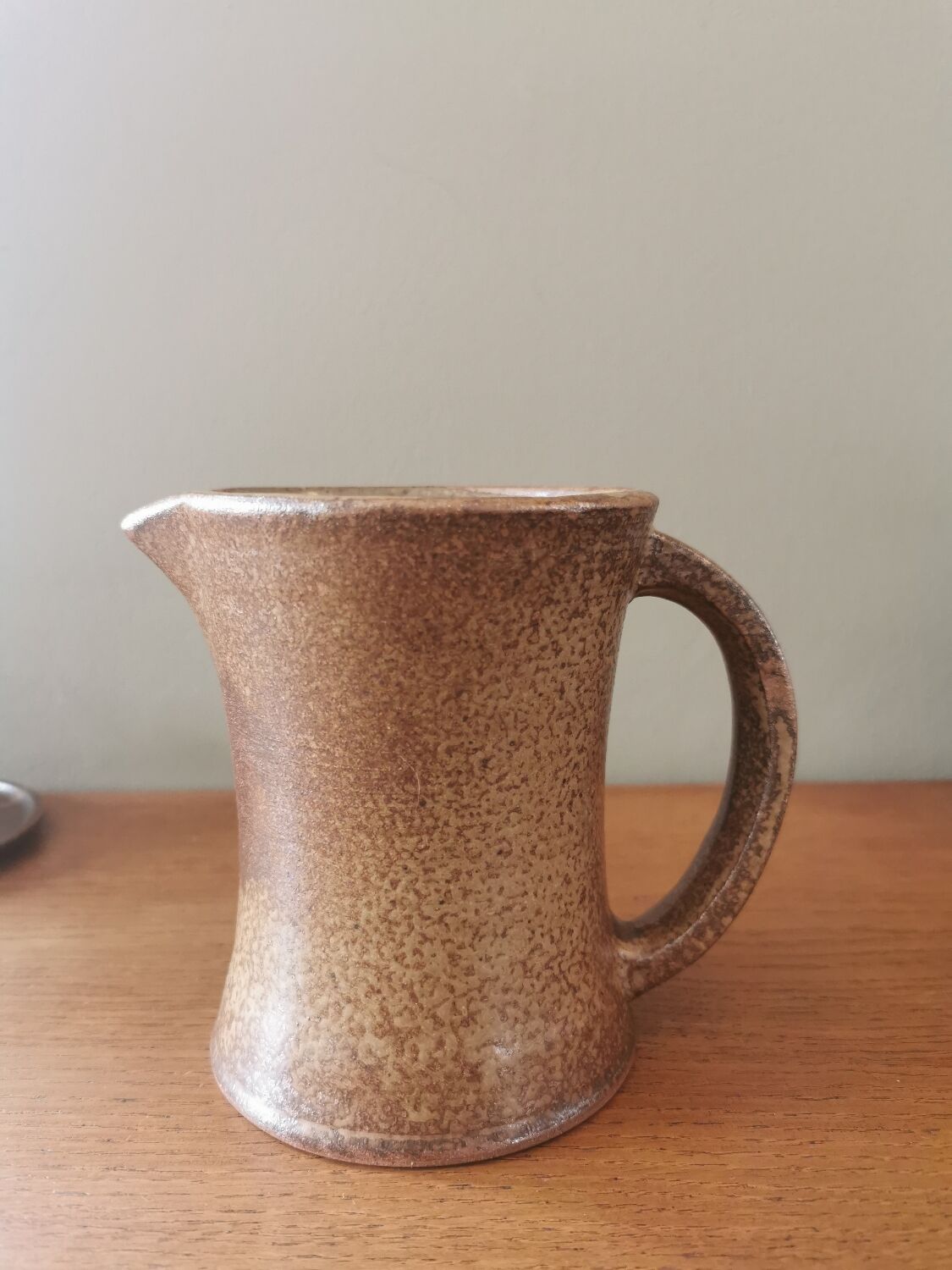 Vintage stoneware coffee service. Signed Tournay