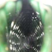 Vase imitation feuille
