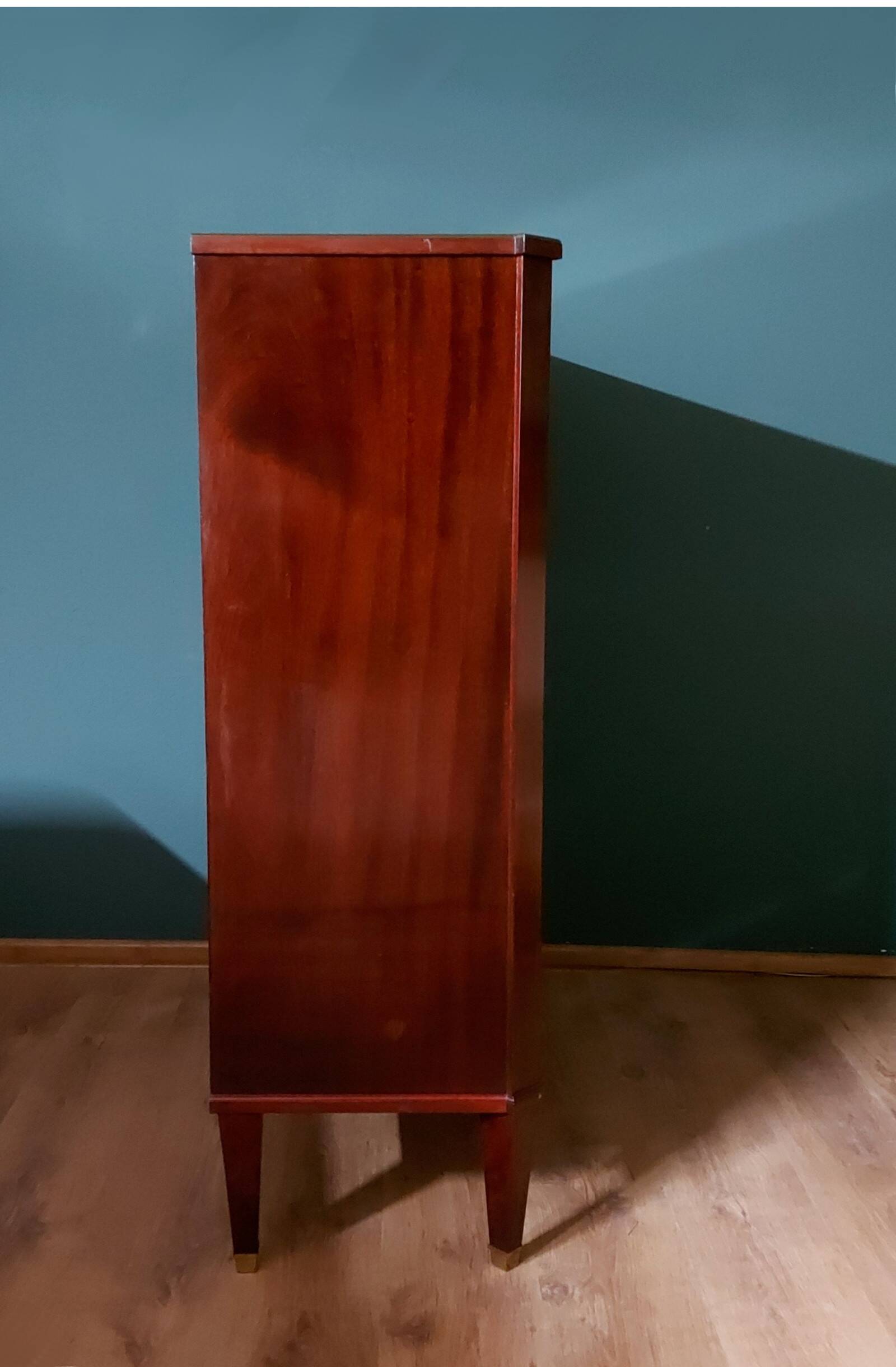 Danish Art Deco Chest of Drawers, Mahogany