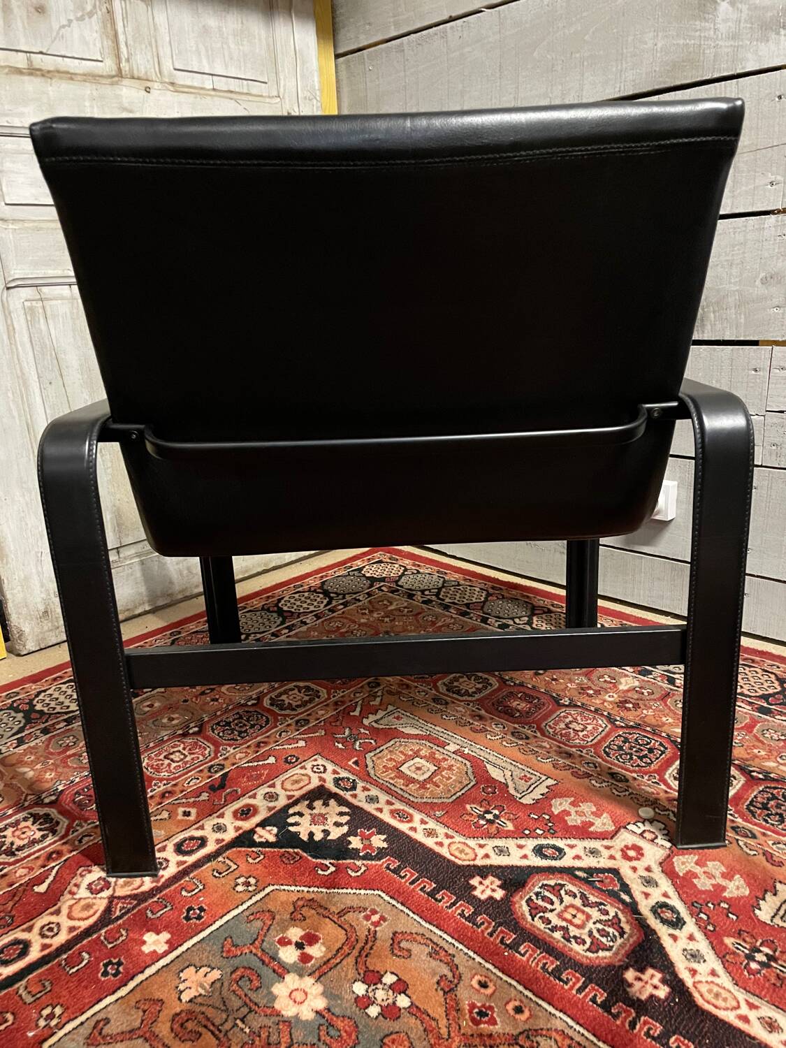 Pair of designer armchairs Matteo Grassi Italy