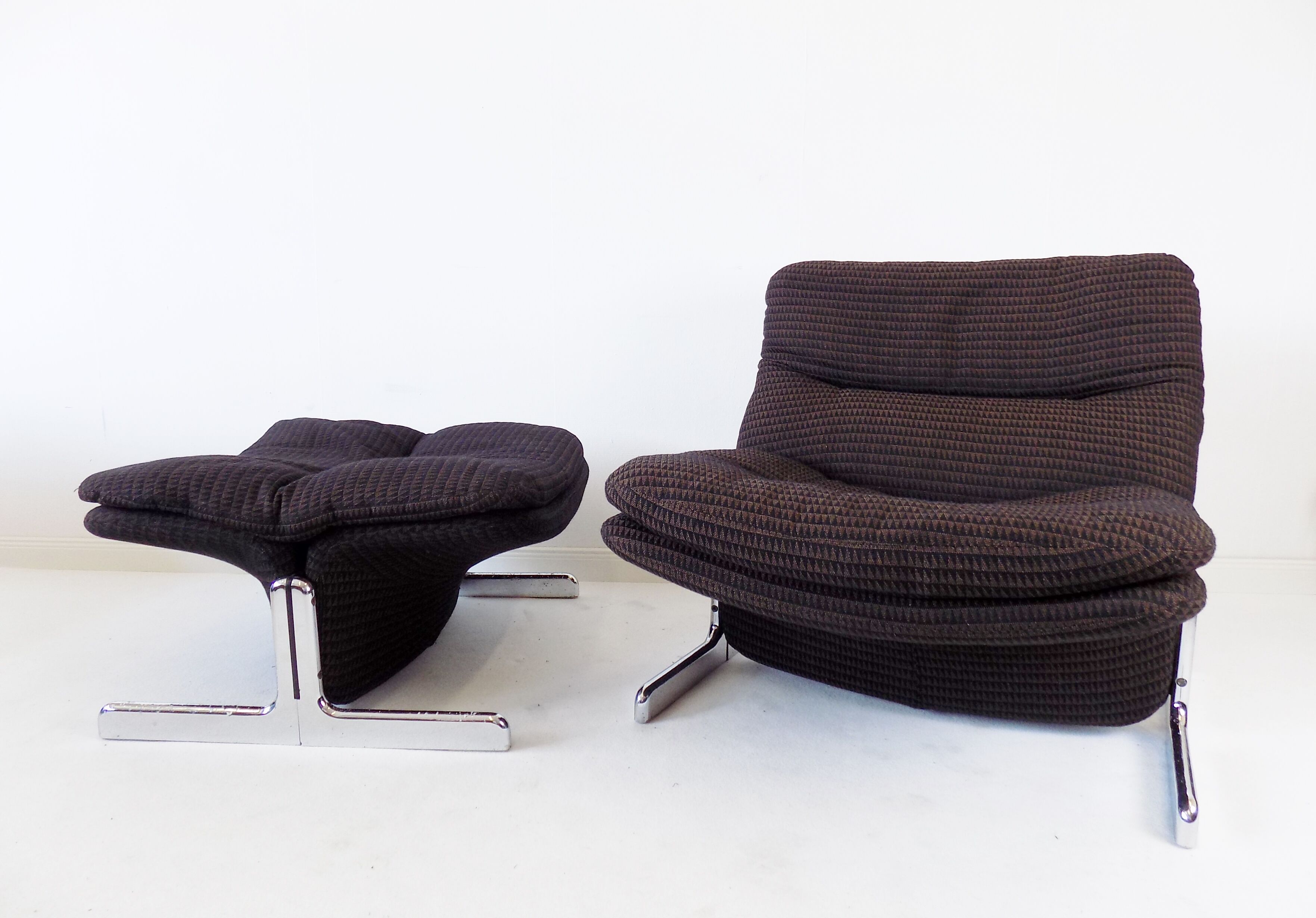 Chauffeuse Brunati Sandwich avec repose-pied par Ammanati & Vitelli