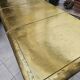Handcrafted commode fully dressed in brass, original piece and