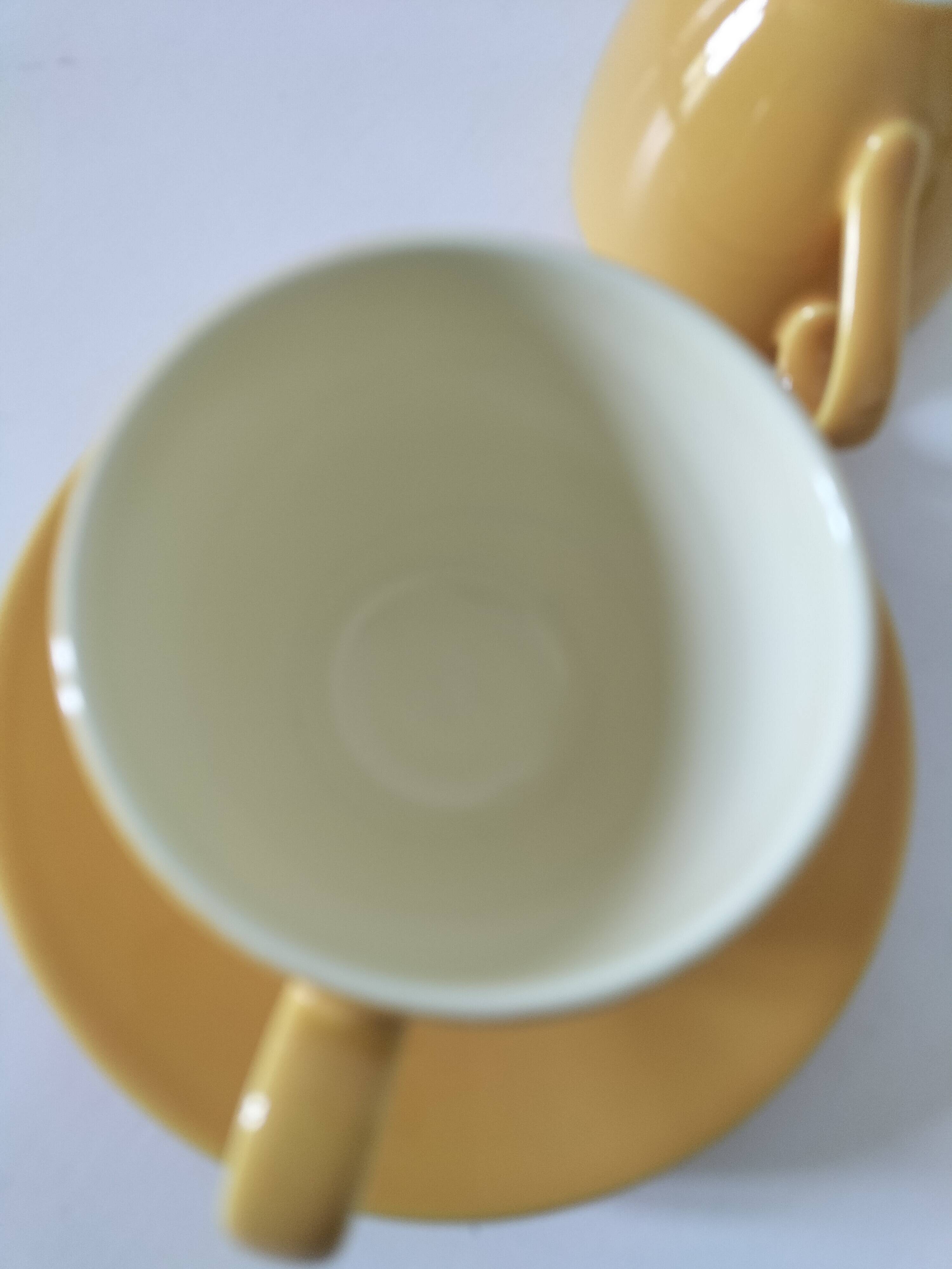 Duo of cups and saucers Pagnossin Treviso