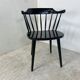 Scandinavian Smaland Spindle Back Chair by Yngve Ekström for Stolab, 1960s
