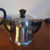 Chomé metal coffee service and bakelite handle