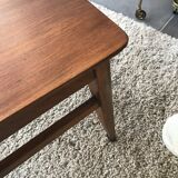 Square wooden table