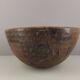 Ancient peulh calabash african art primitive arts vintage / africa / mid-century