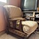 Fauteuil en bois massif