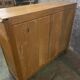 Buffet parisien vintage orme massif grand modèle