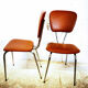 Pair of Soudexvinyl chairs