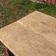 Table de ferme et ses deux bancs