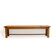 4-seater solid wood bench from the 70s-80s.