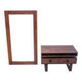 A chest of drawers with a mirror, Danish design, 1960s