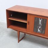 Decorative sideboard by Louis Van Teeffelen for Wébé, 1950s