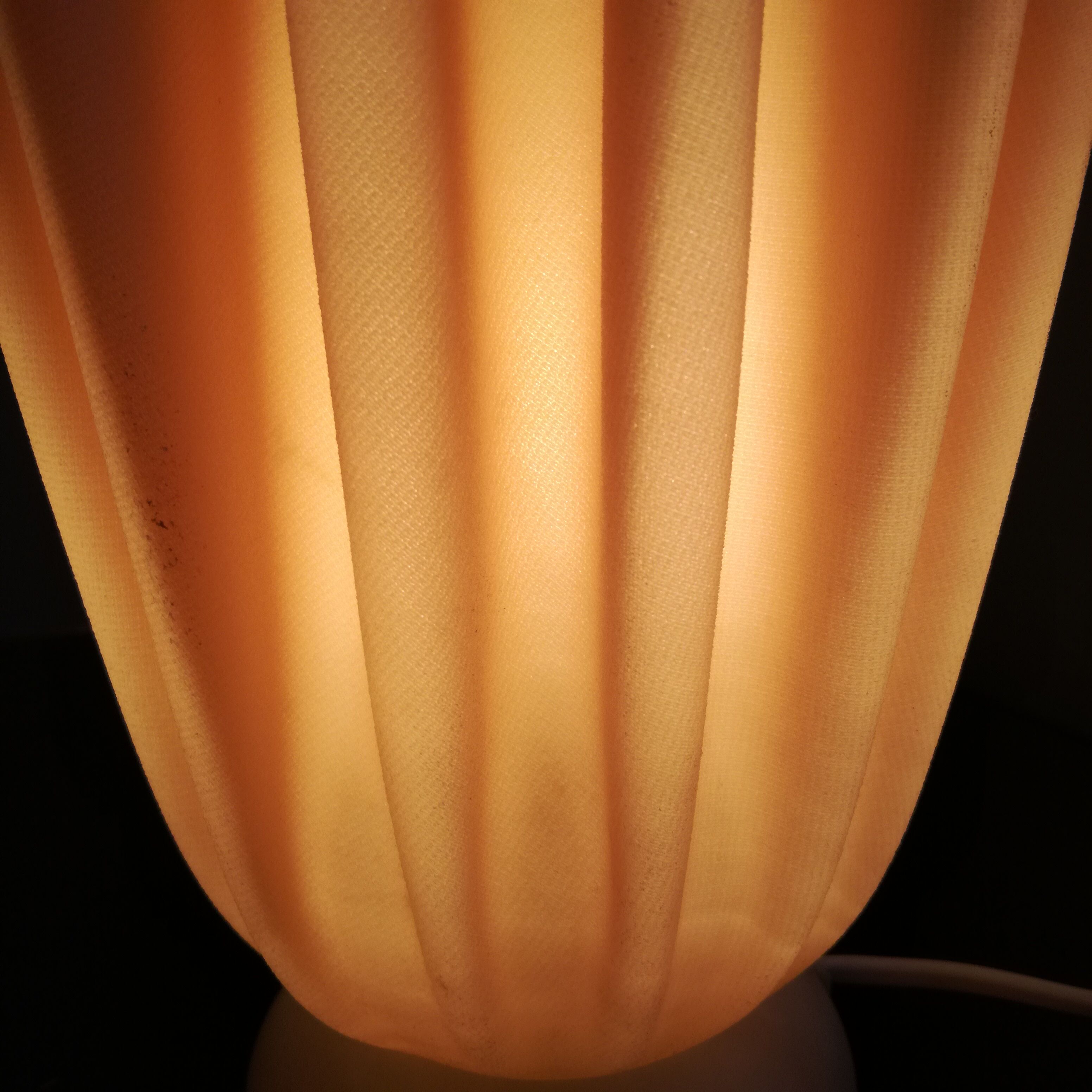 Pink Athena lamp by Georgia Jacob, resin and marble H54