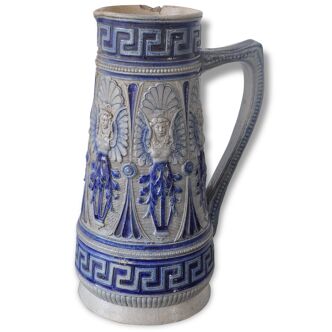 Alsatian stoneware pitcher