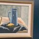 Original Swedish Oil On Canvas – “Still Life” By Lindqvist