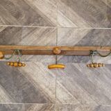 Wall coat rack