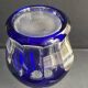 Grande carafe cristal taillé overlay (Roemer)