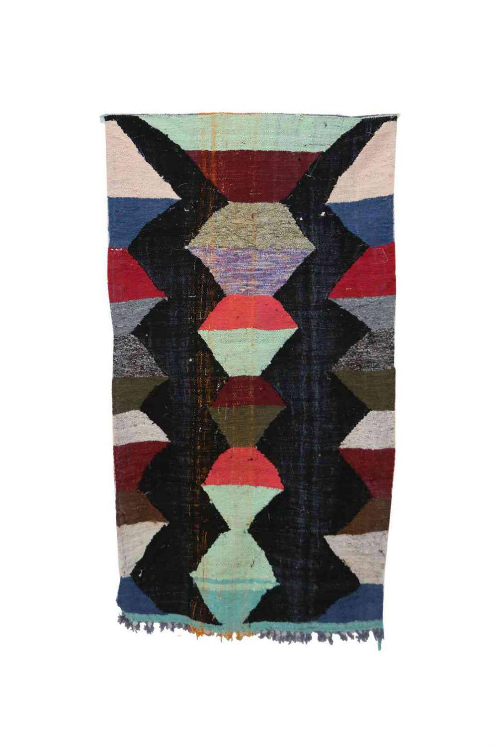 Kilim boucherouite. 120 x 193 cm
