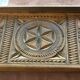 Old wood service tray