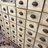 Magnificent wooden workshop cabinet.