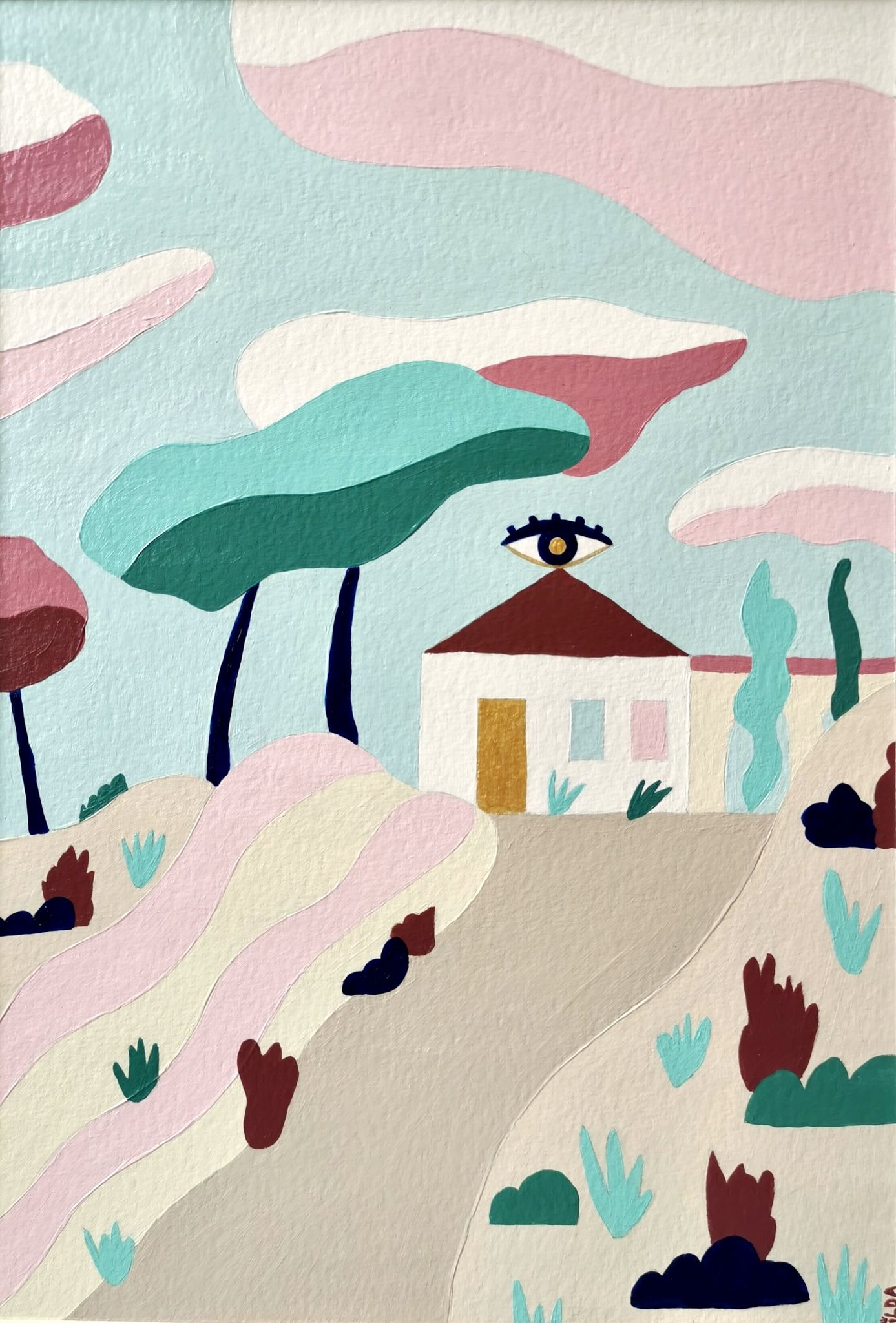 Painting, Sweet dream
