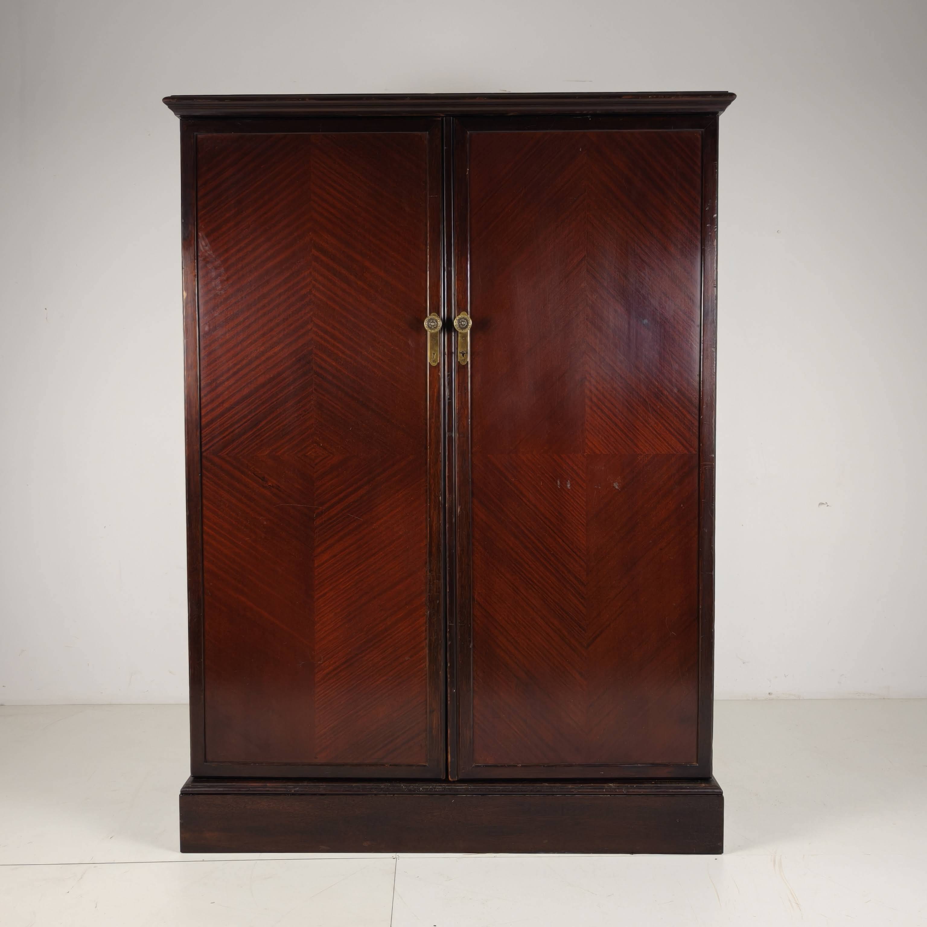 1920s Compactom Ltd Gentleman’s Wardrobe – Complete Fitted Interior