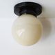 Original 1930s Functionalist Bakelite Lamp – Ceiling or Wall Light