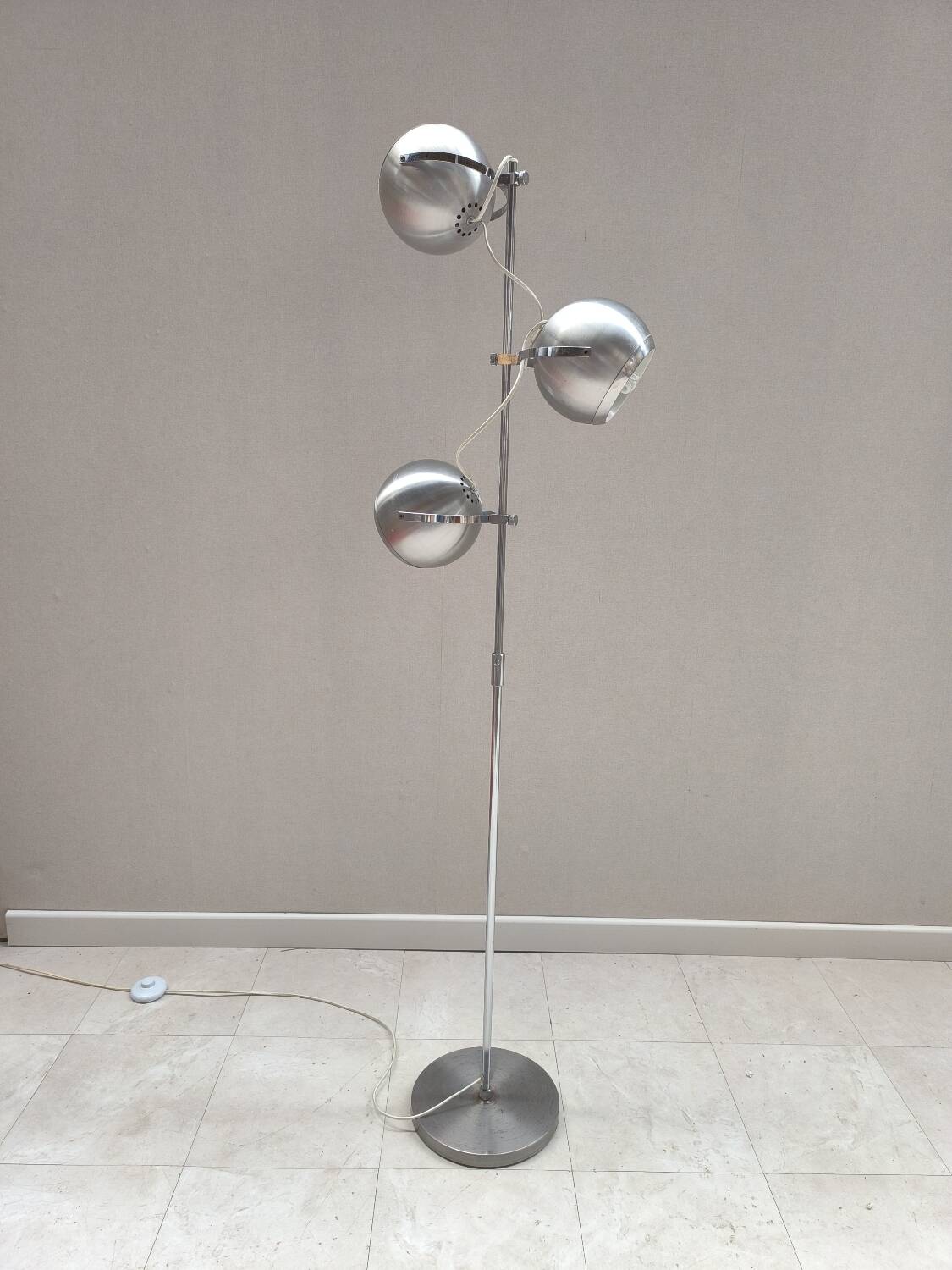 Eyeball floor lamp by Aluminor, 1970s