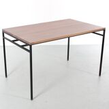 Cosmopol desk, walnut and steel. 120 x 60 cm
