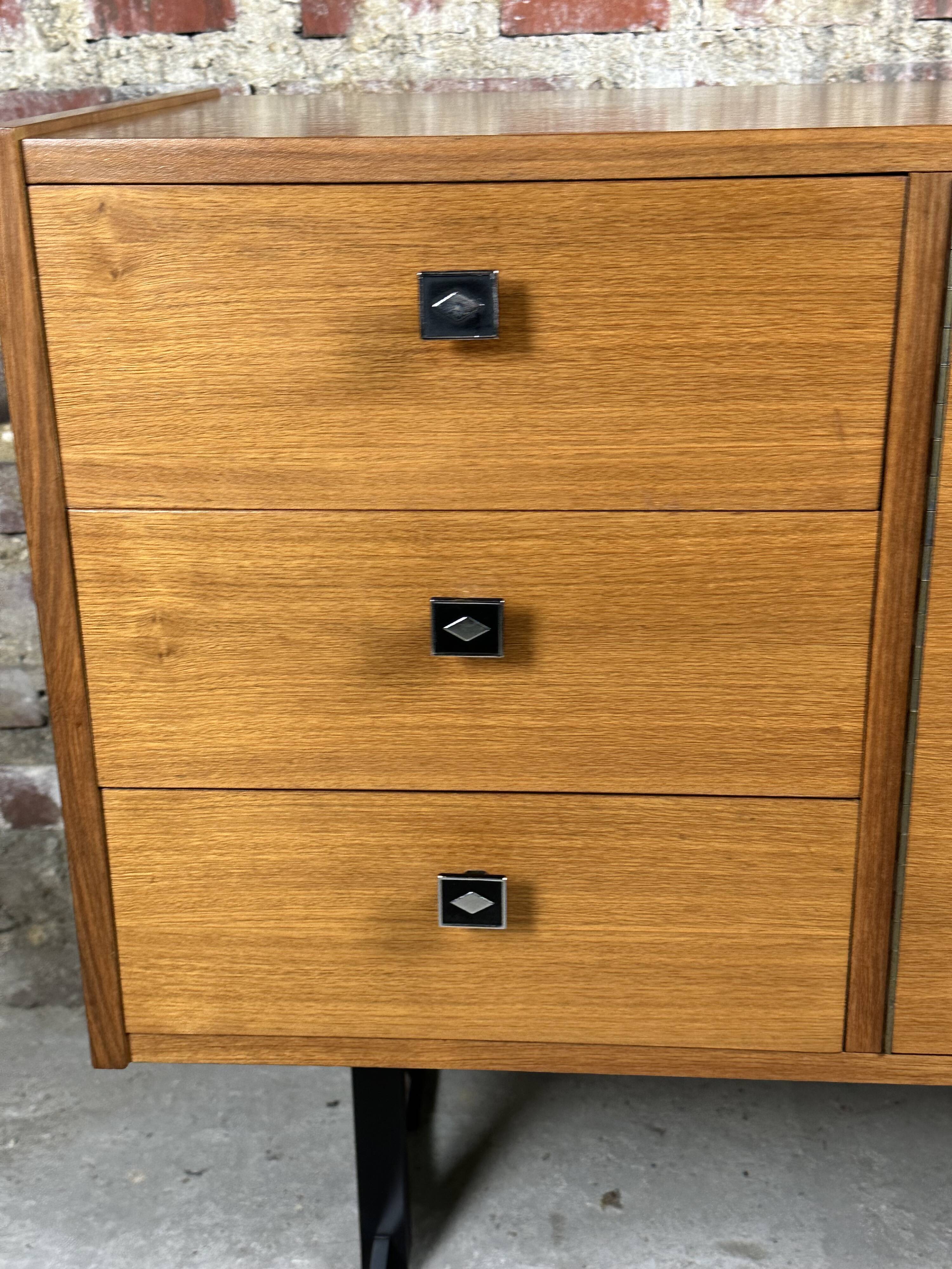 Vintage 60'S teak storage/additional unit