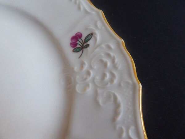 Luneville porcelain dessert service