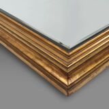 Timeless gilded mirror by Deknudt, Belgium in wood, Belgium ca. 1960